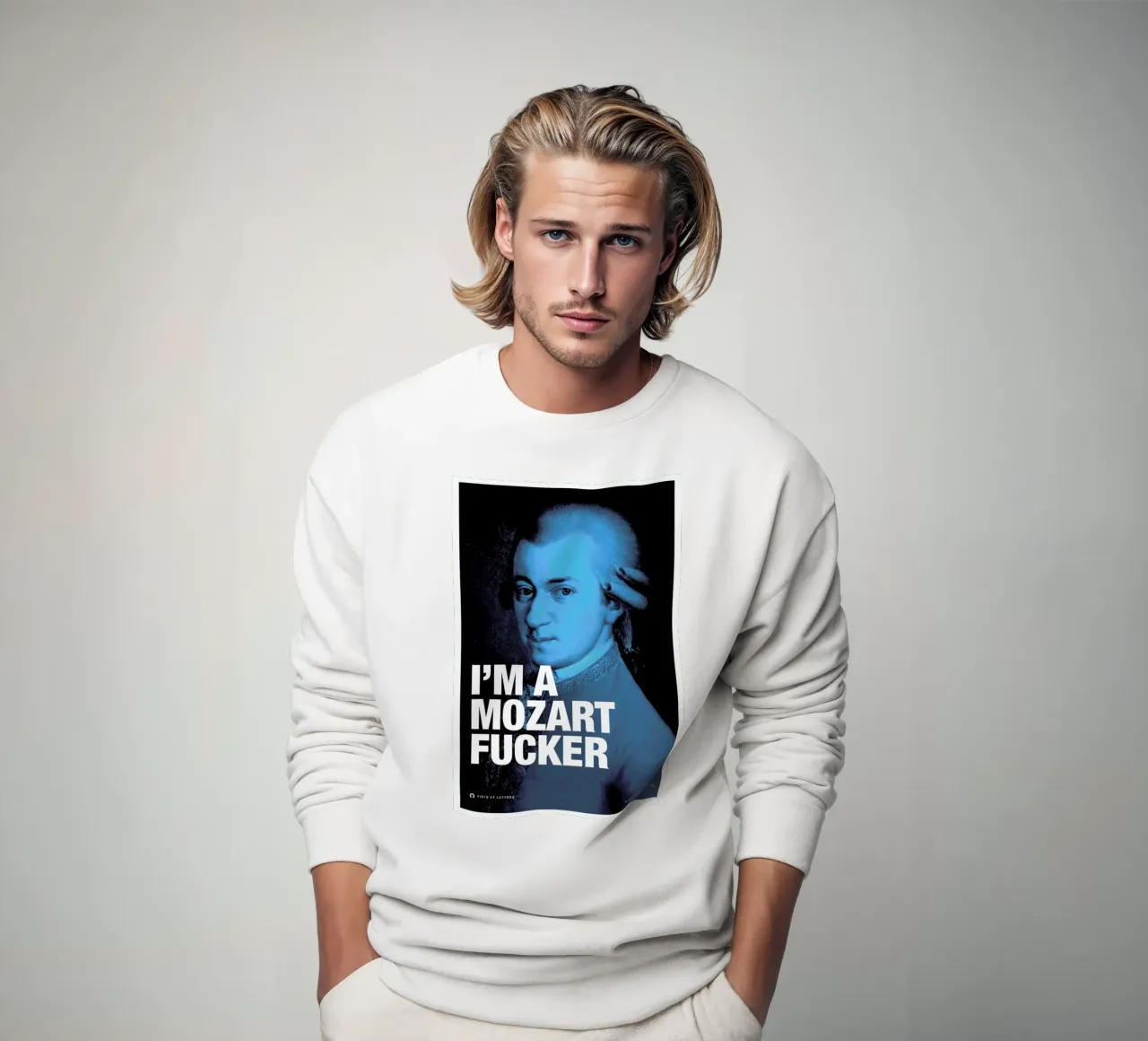 Mozart felpa da Fists Et Lettres