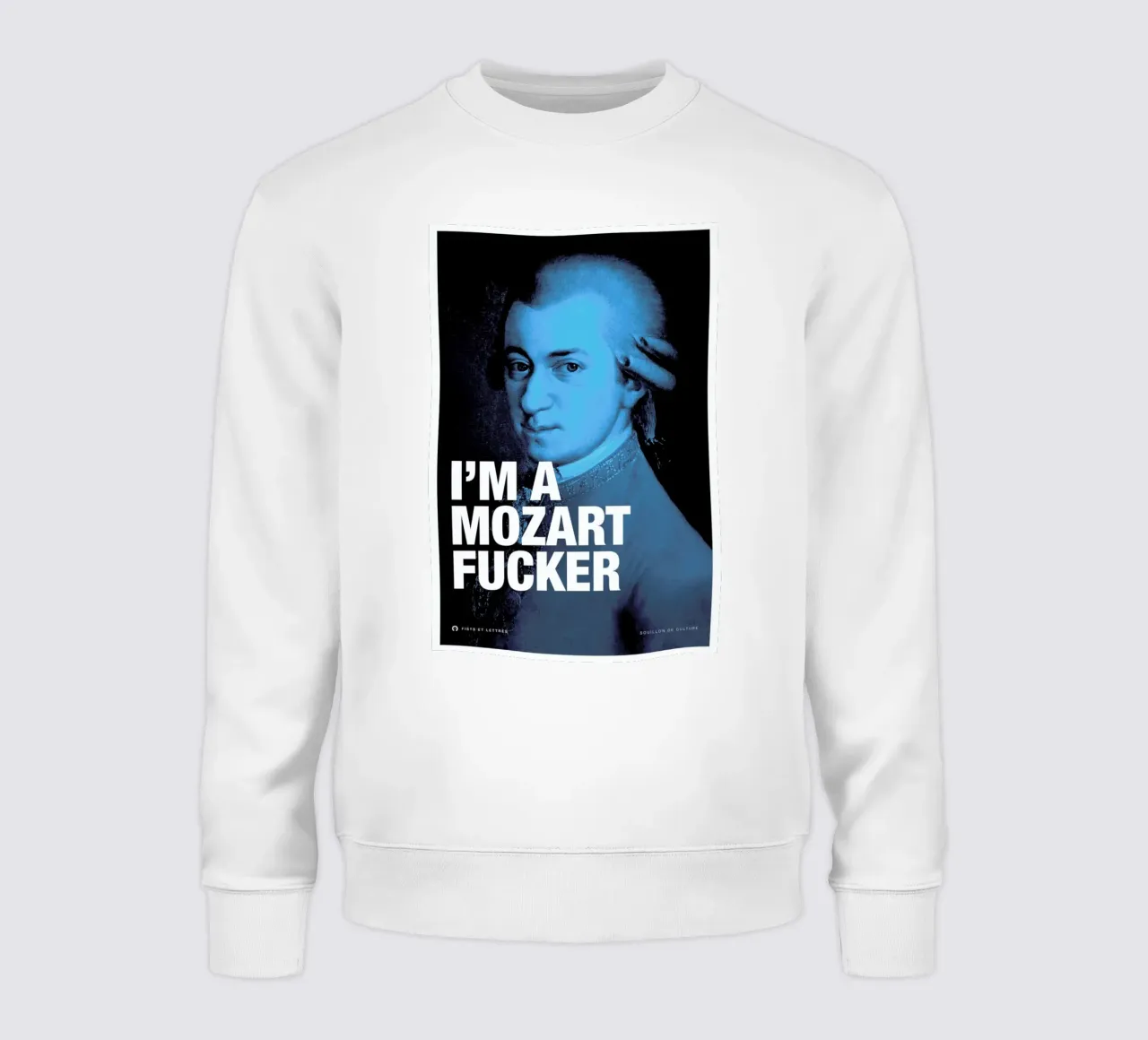 Mozart felpa da Fists Et Lettres