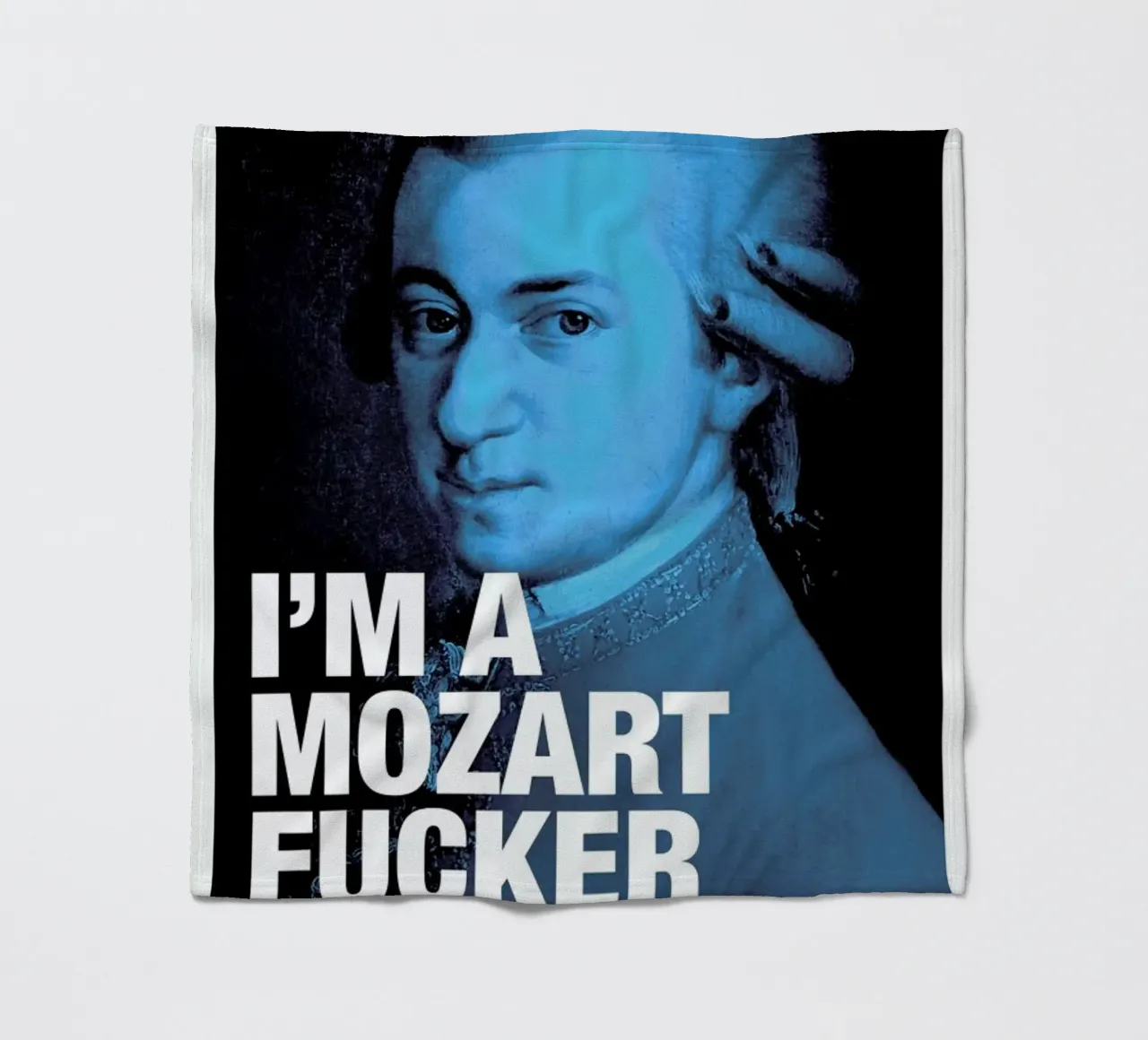Mozart coperta in pile da Fists Et Lettres