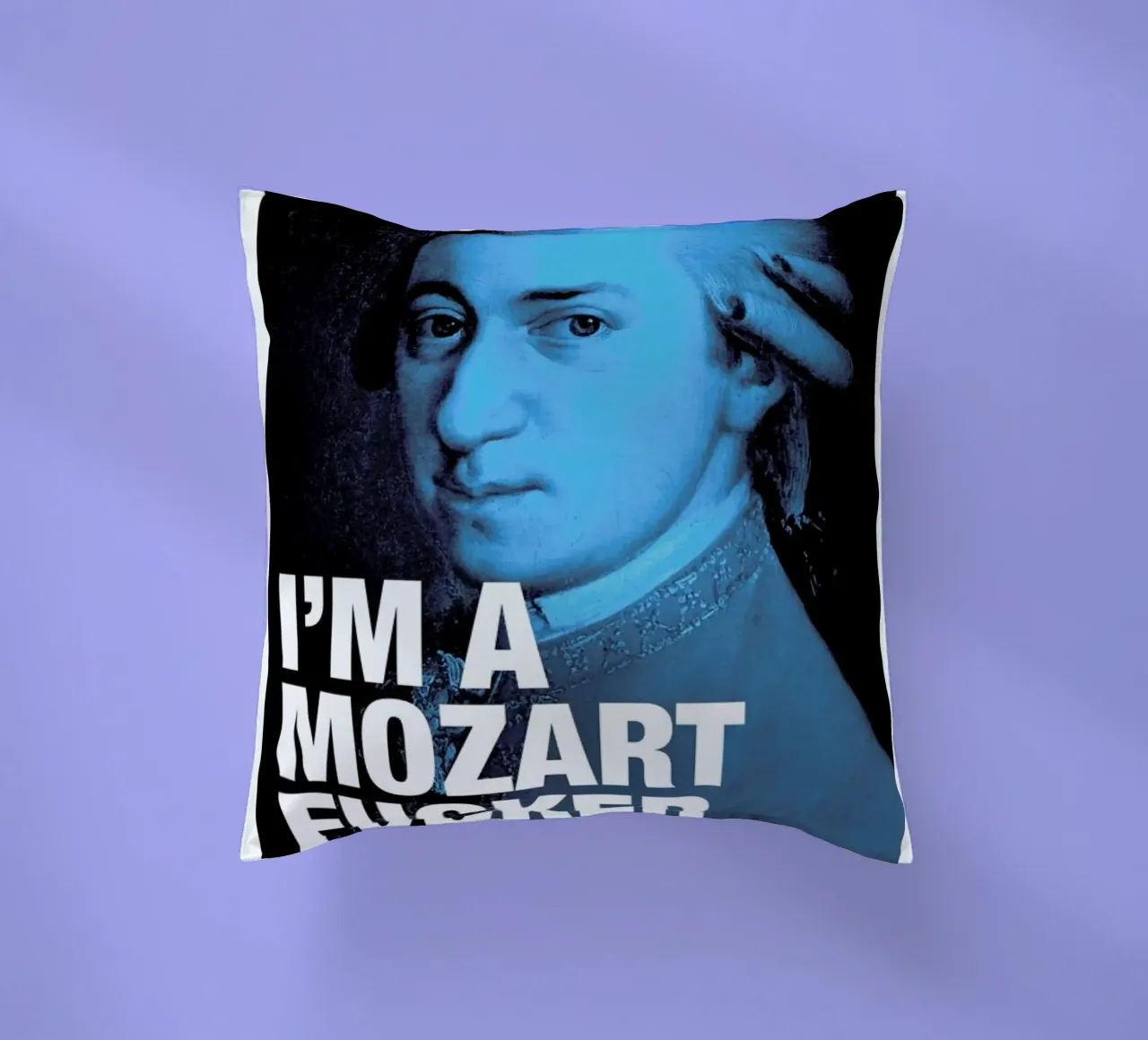 Mozart cuscino da Fists Et Lettres