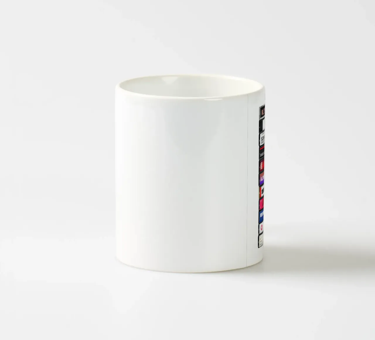 The Strokes - Is this It - Kassettendruck Keramik Tasse von MrMustardPrints