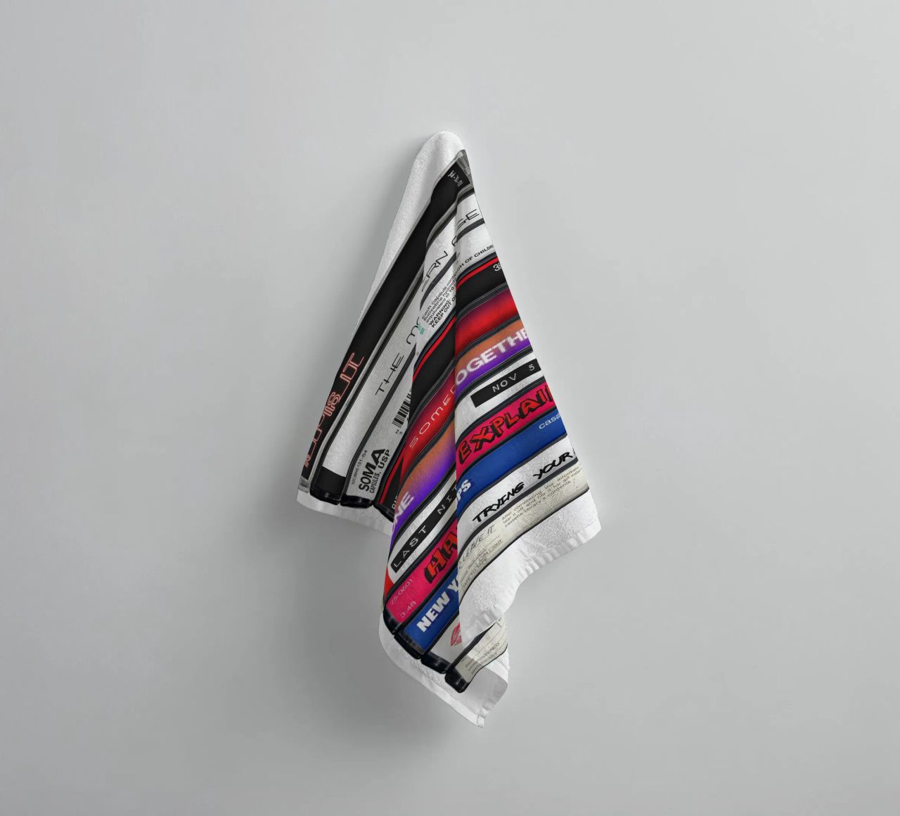 The Strokes - Is this It - Cassette Print towel by MrMustardPrints