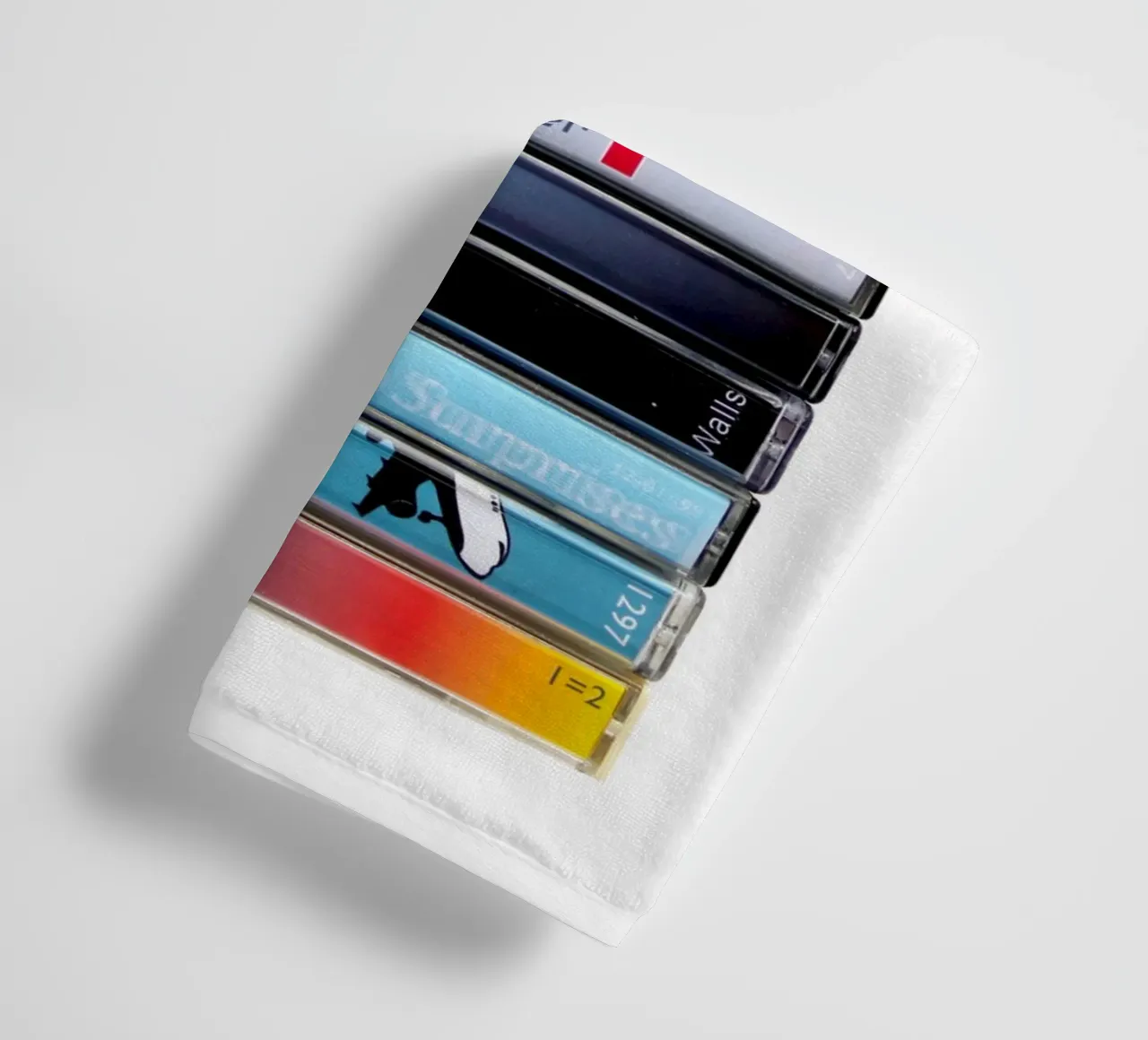 Radiohead - OK Computer - Cassette Print badhanddoek van MrMustardPrints
