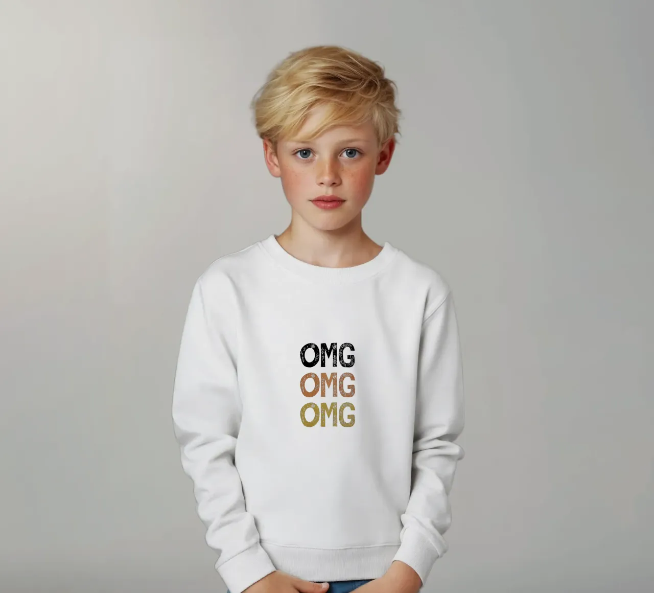 OMG Funny Quote felpa bambino da Orara Studio