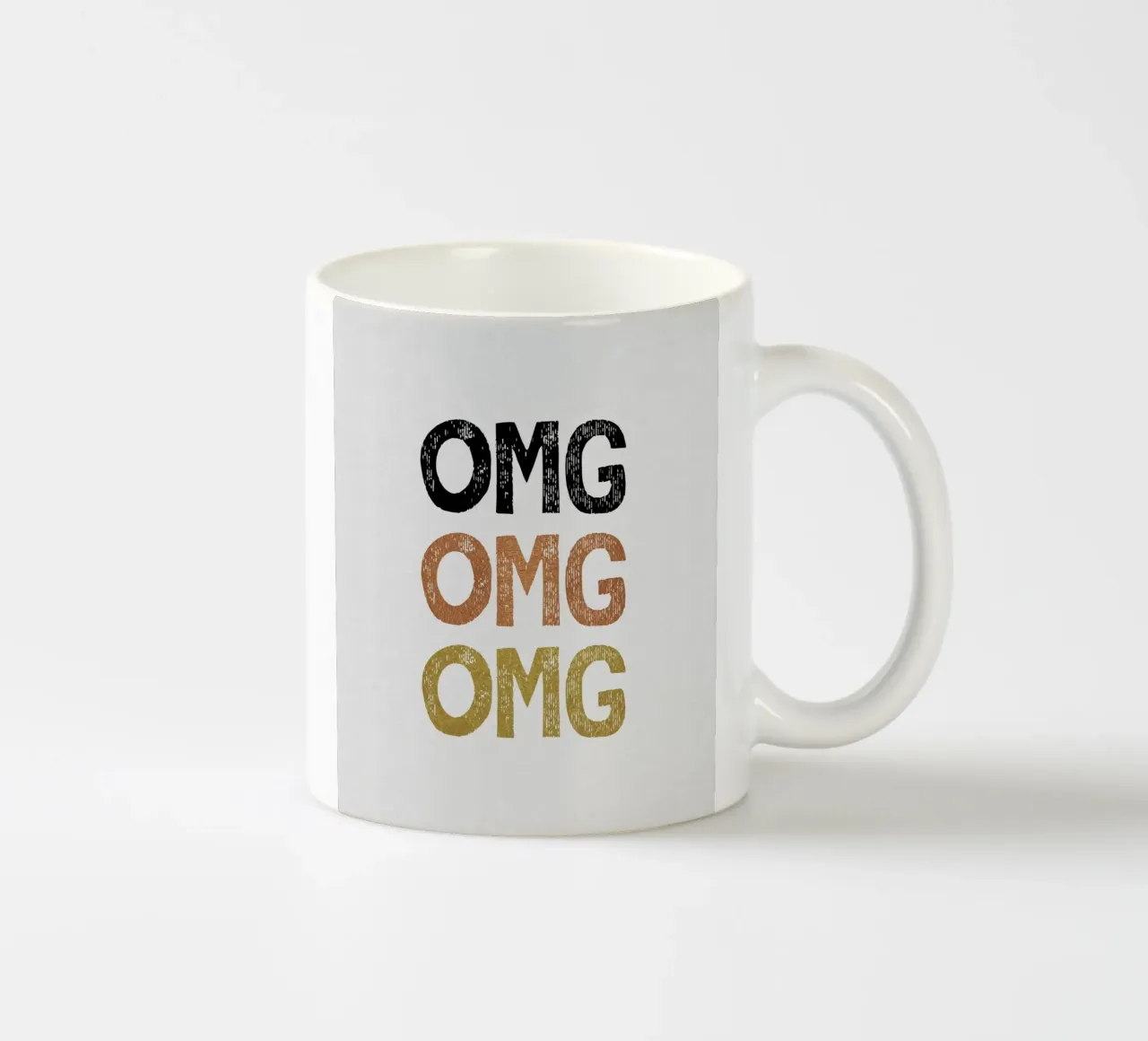OMG Funny Quote tazza in ceramica da Orara Studio