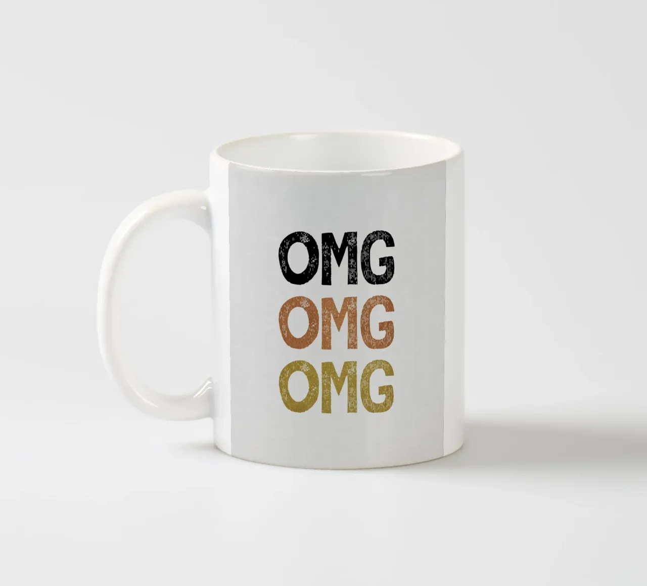 OMG Funny Quote tazza in ceramica da Orara Studio