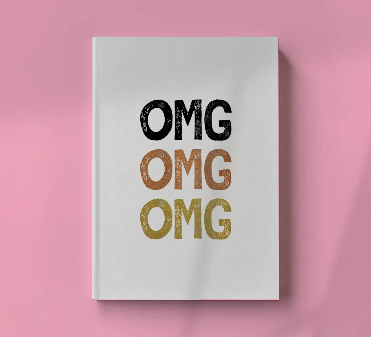 OMG Funny Quote notebook by Orara Studio