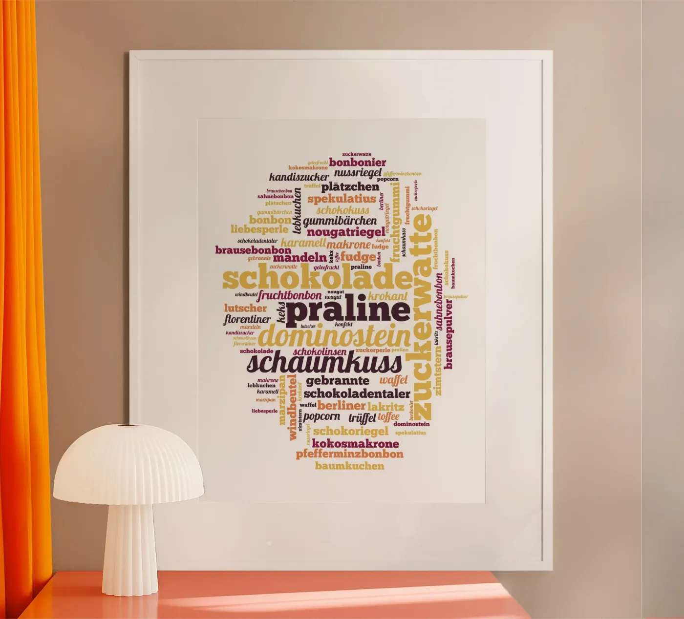 Sweets poster by joergvollstedt