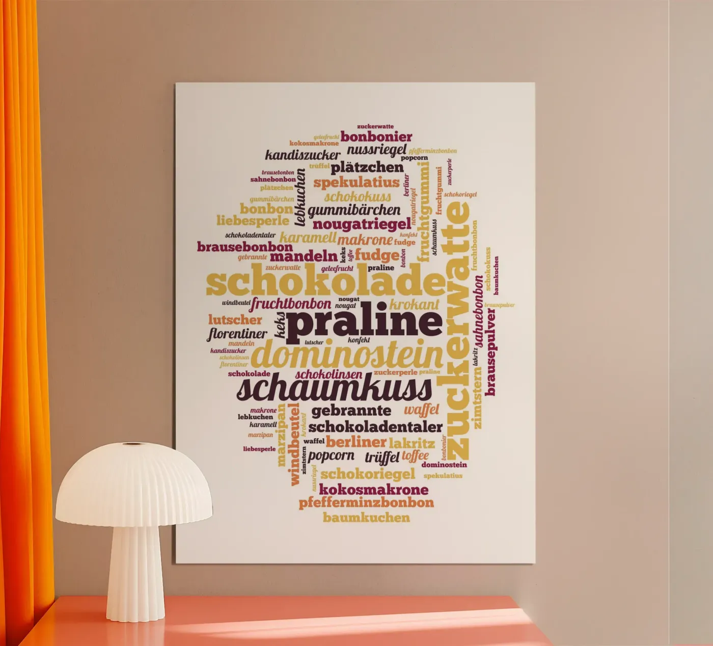 Sweets poster by joergvollstedt