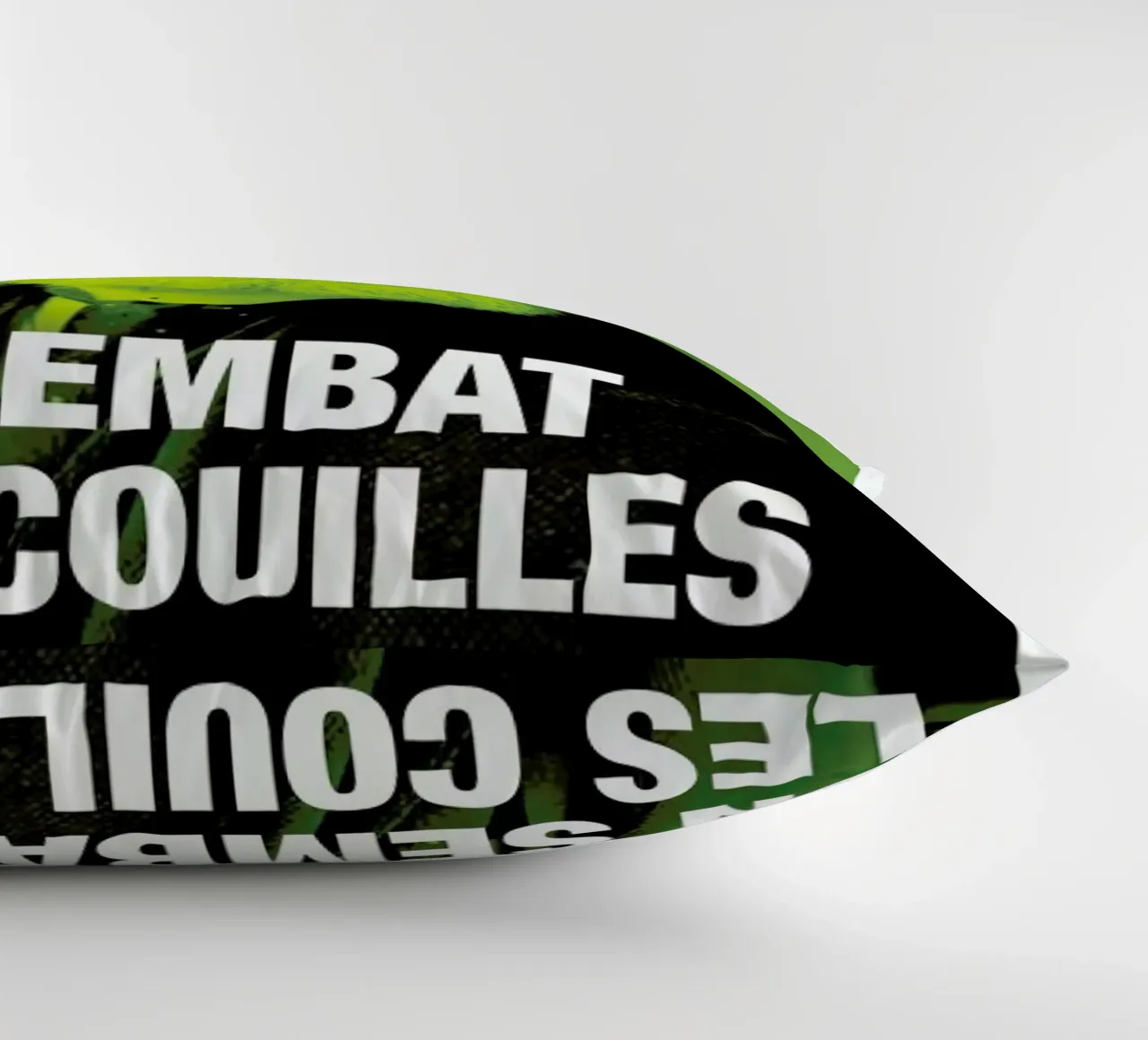 Sembat decorative cushion by Fists Et Lettres
