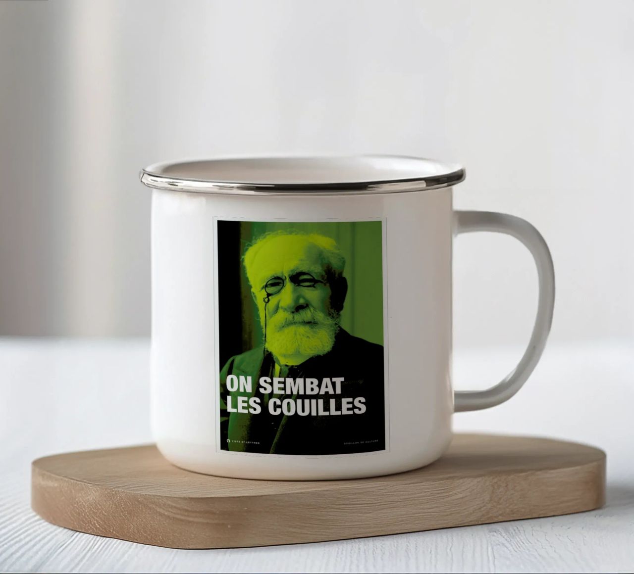 Sembat tazza in smalto da Fists Et Lettres