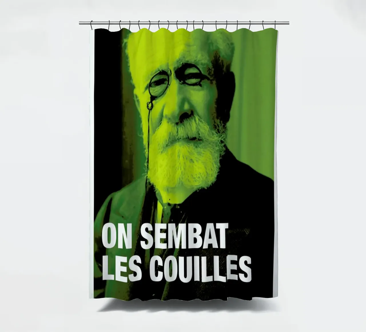 Sembat shower curtain by Fists Et Lettres