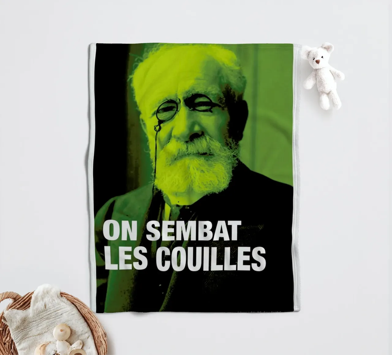 Sembat Fleecedecke von Fists Et Lettres