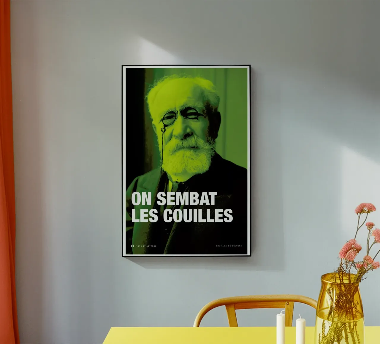 Sembat plexiglass da Fists Et Lettres