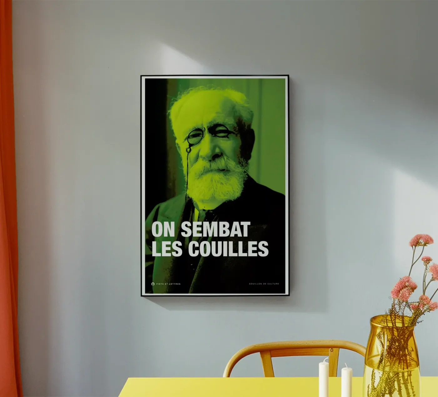 Sembat acryl van Fists Et Lettres