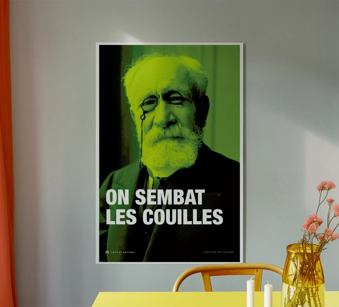 Sembat acryl van Fists Et Lettres