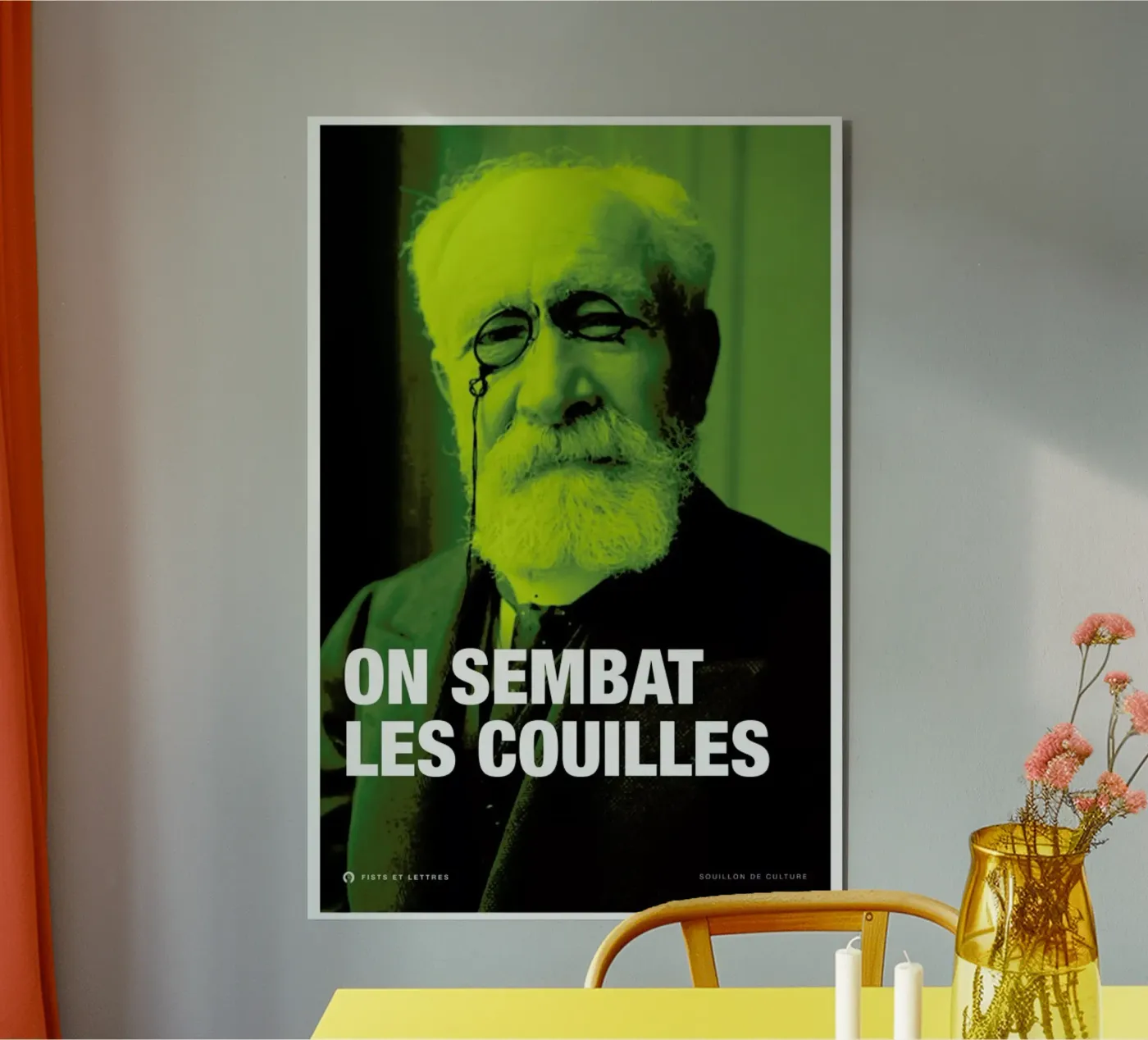 Sembat alluminio dibond da Fists Et Lettres