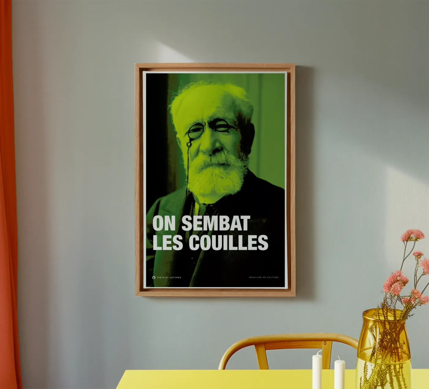 Sembat canvas van Fists Et Lettres