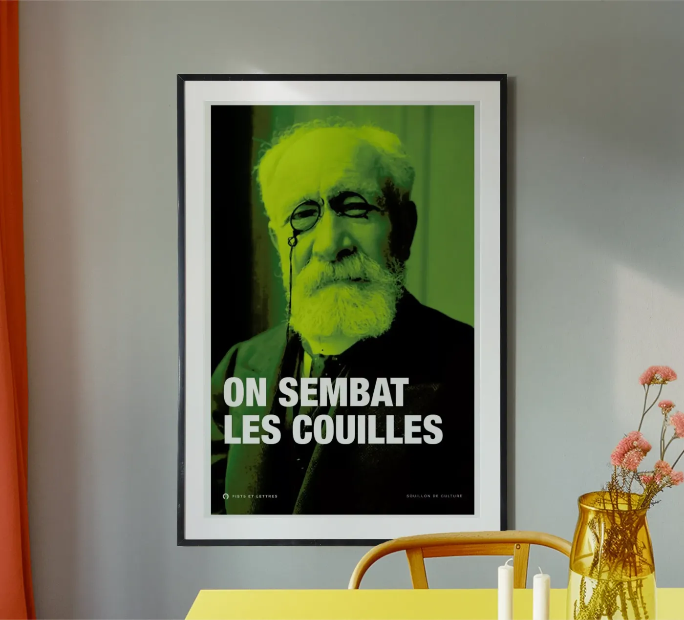 Sembat Poster von Fists Et Lettres