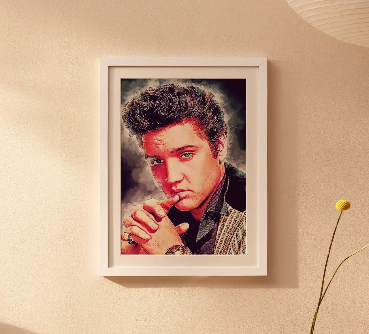 Art of Elvis Presley poster by neonartroom