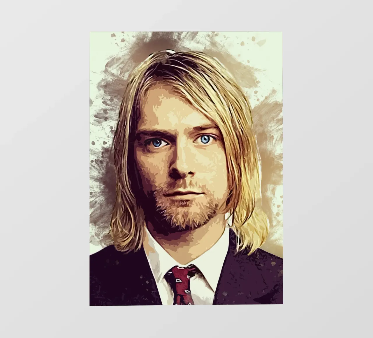 Art of Cobain photo wallpaper by neonartroom