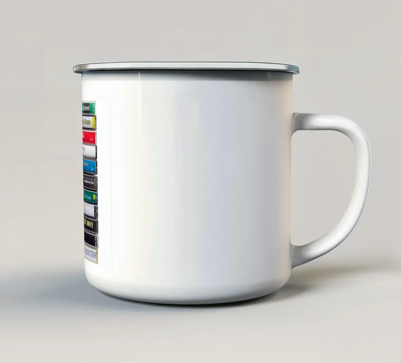 The Stone Roses - Stampa su cassetta tazza in smalto da MrMustardPrints