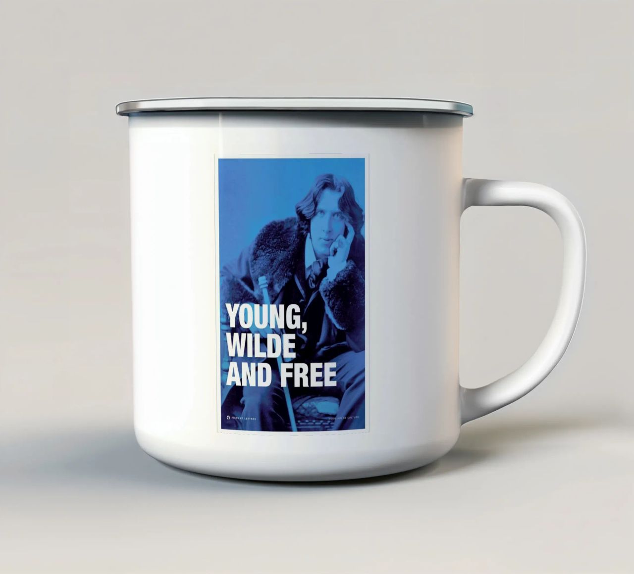 Wilde tazza in smalto da Fists Et Lettres