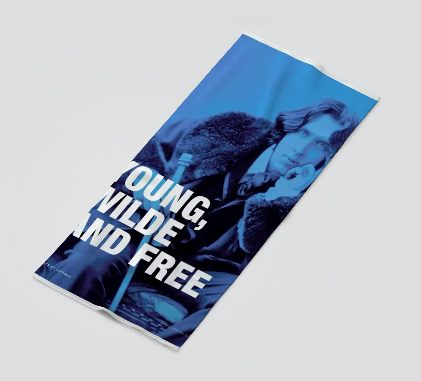 Wilde beach towel by Fists Et Lettres