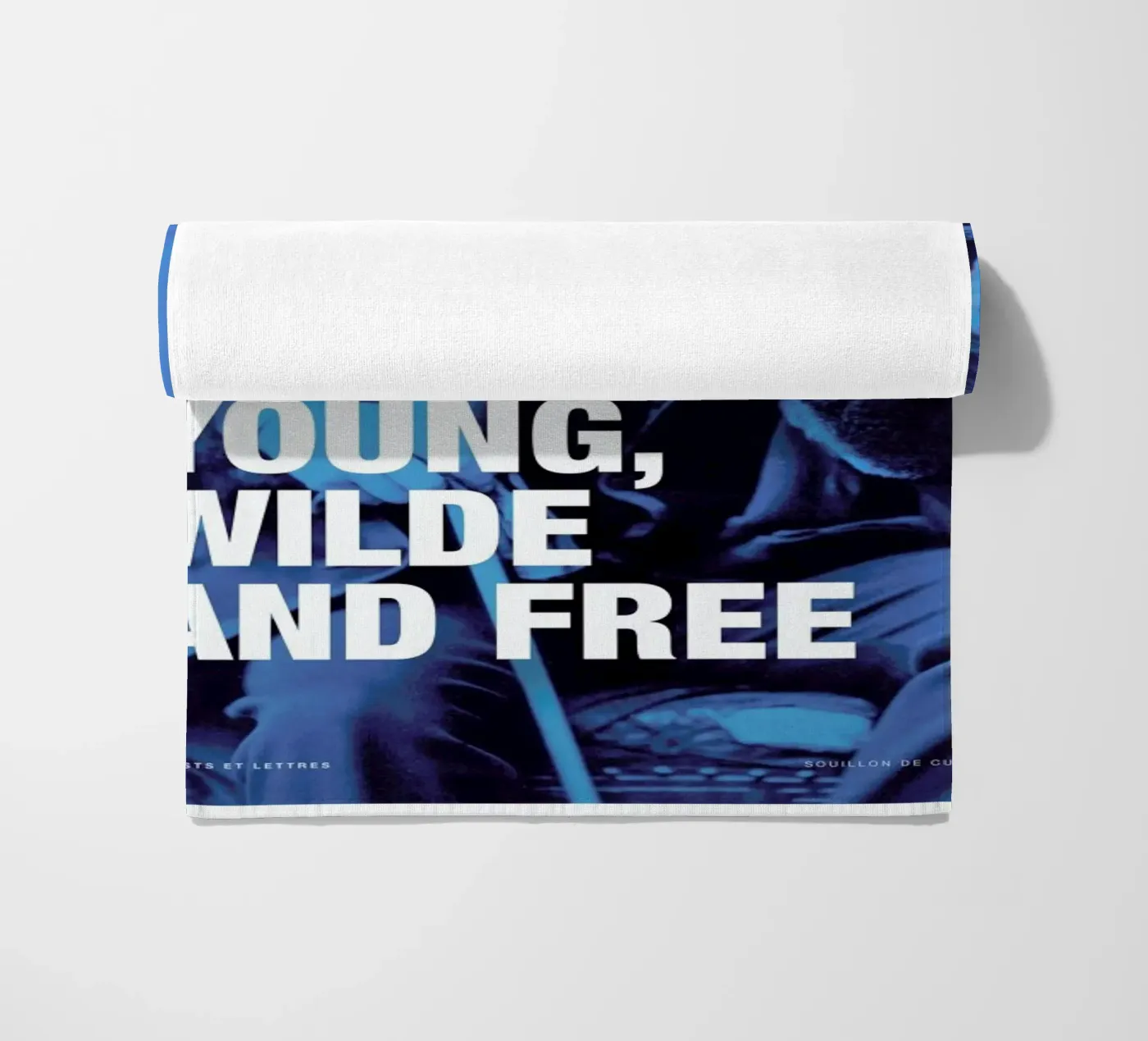 Wilde beach towel by Fists Et Lettres