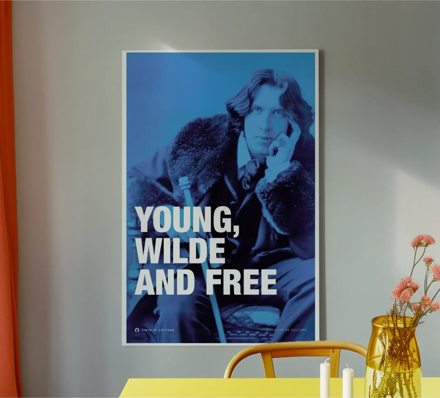 Wilde canvas van Fists Et Lettres