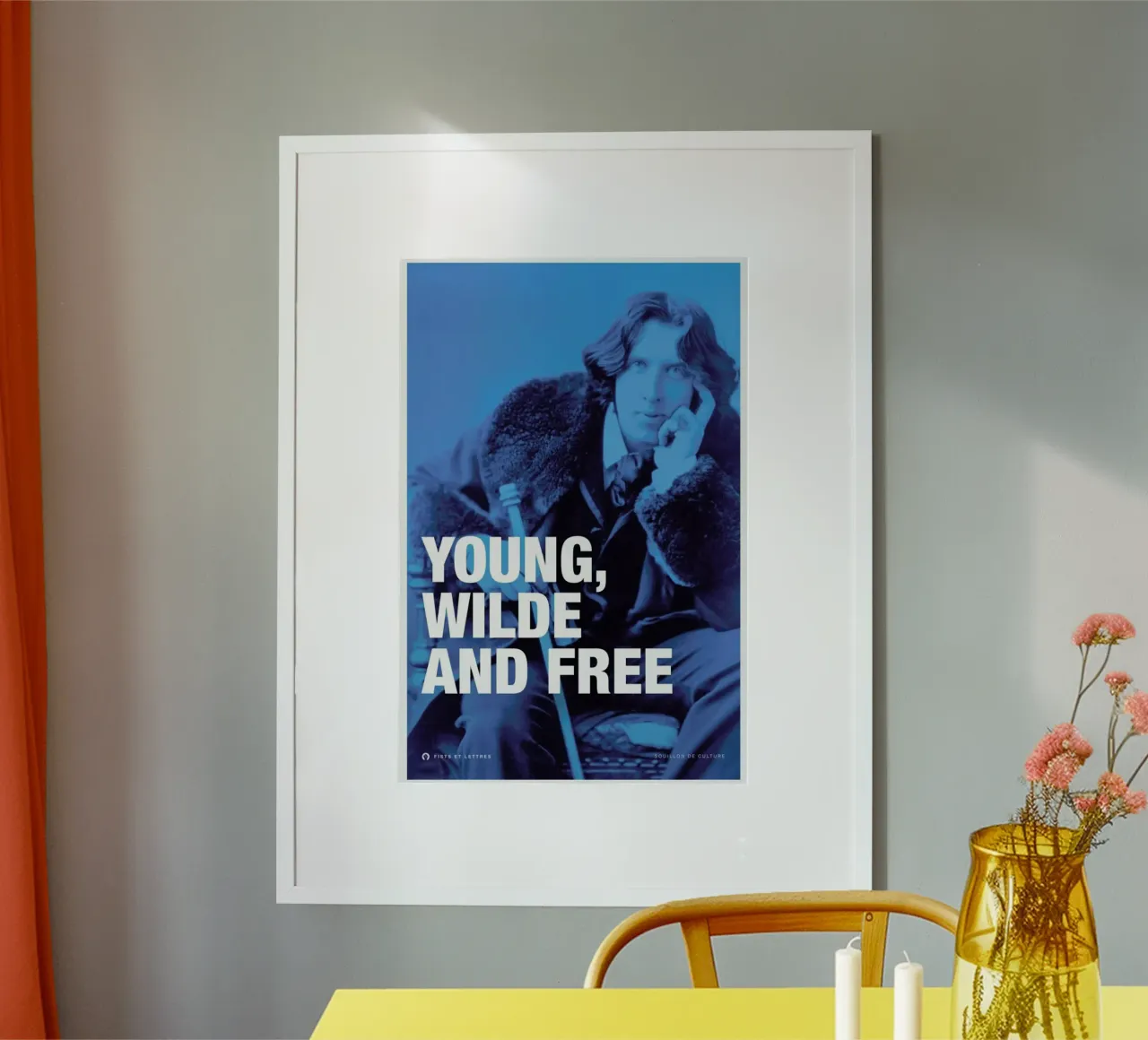 Wilde poster van Fists Et Lettres