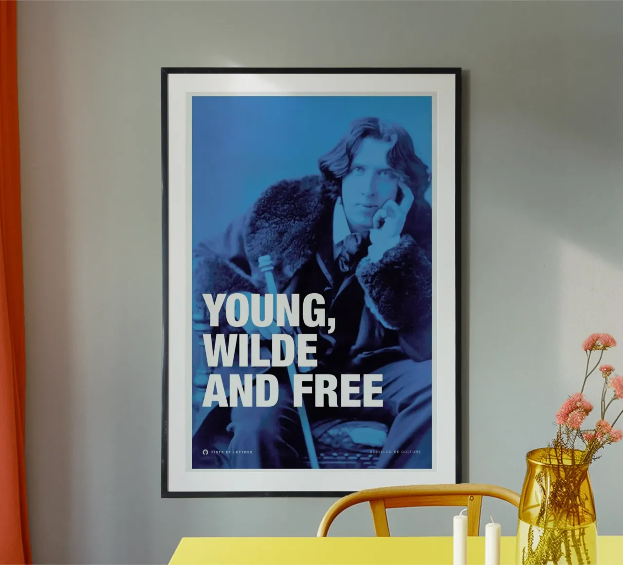 Wilde poster van Fists Et Lettres