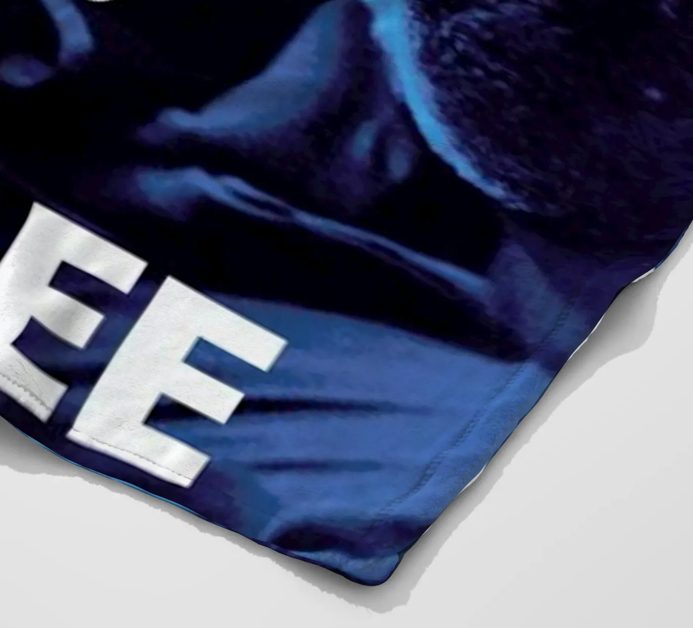 Wilde fleece blanket by Fists Et Lettres