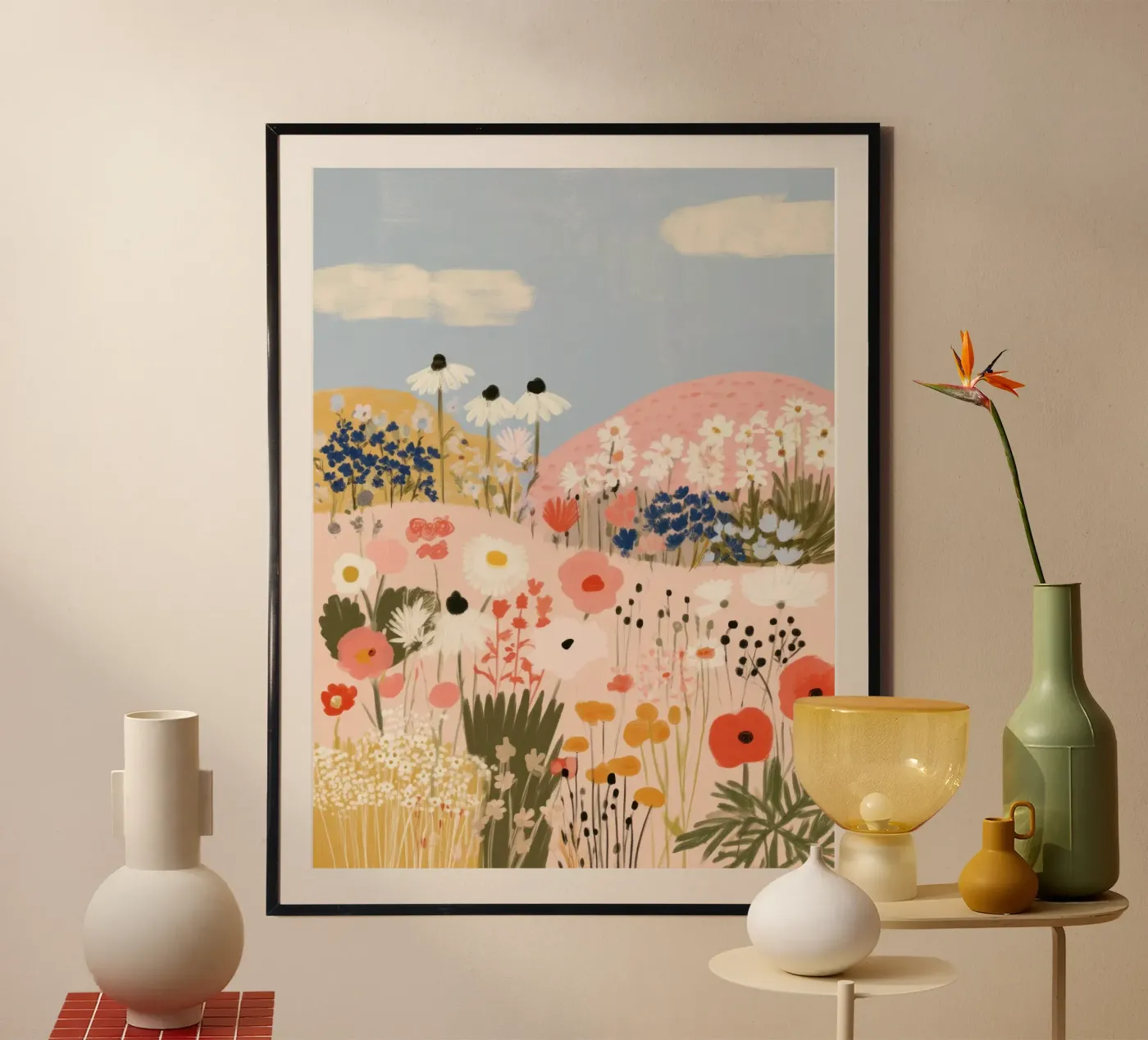 Fields in Bloom poster by Aimee