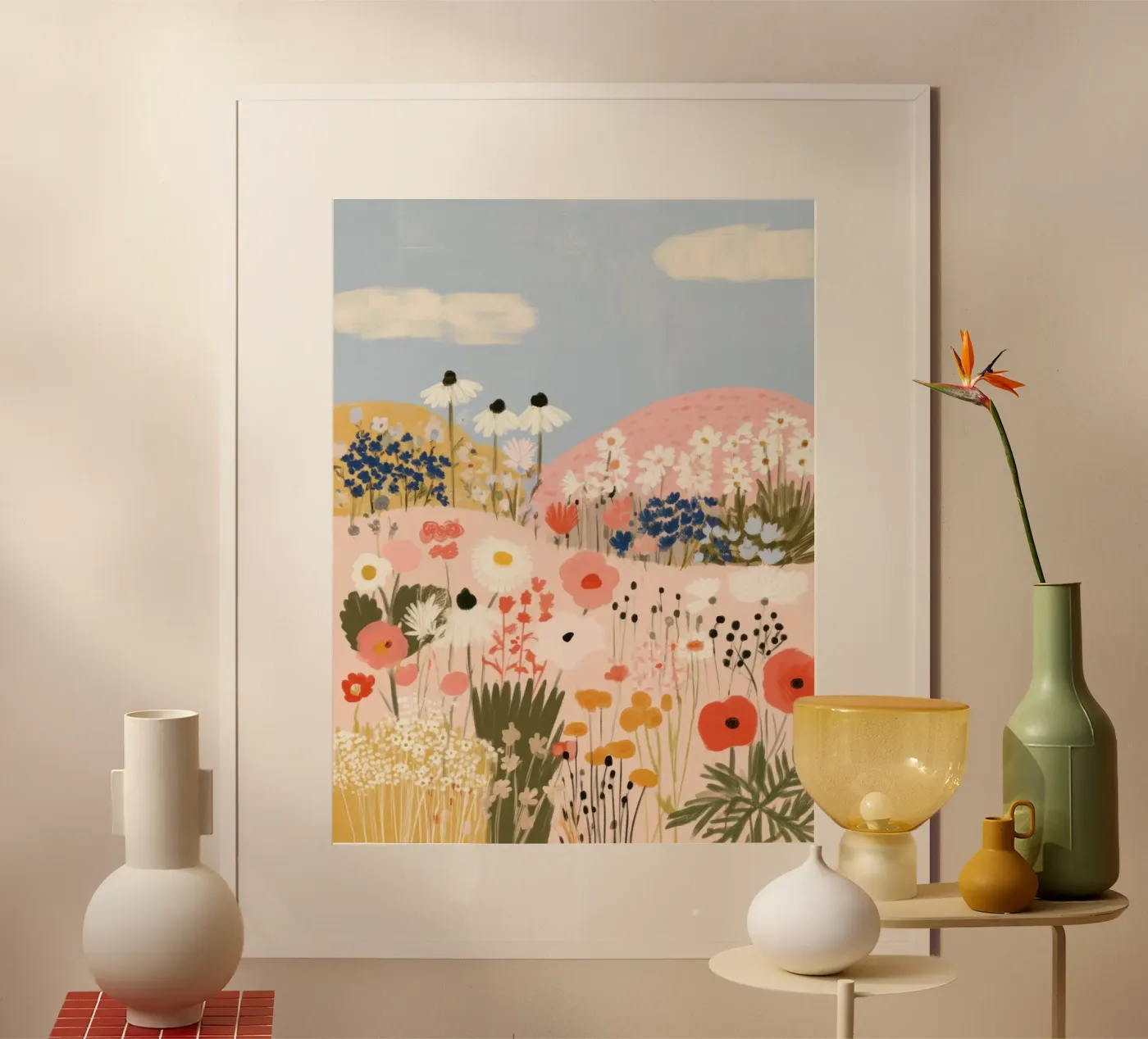 Fields in Bloom poster by Aimee