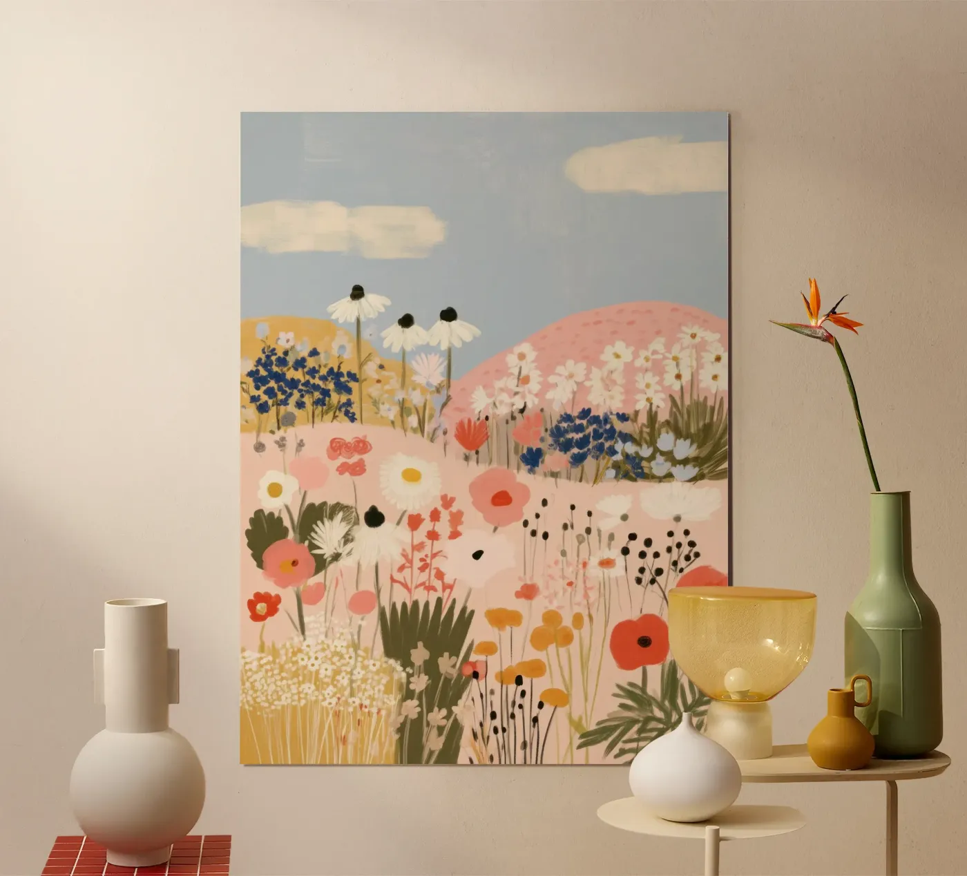 Fields in Bloom poster by Aimee