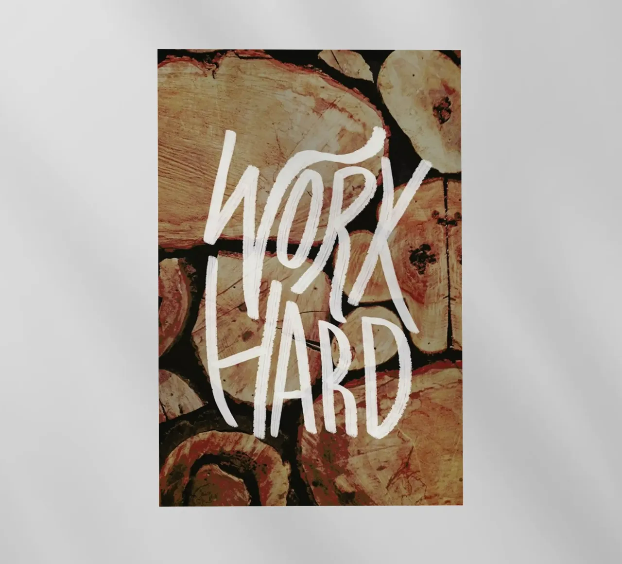 Work Hard pellicola backlit da Leah Flores