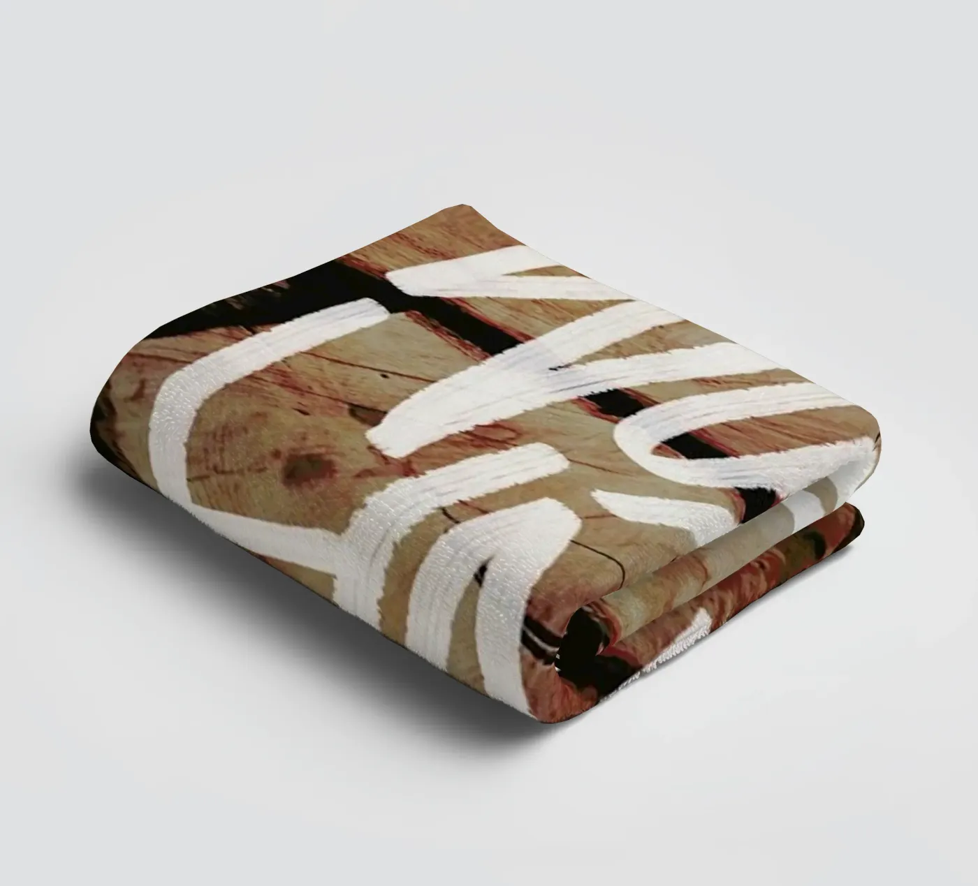 Work Hard badhanddoek van Leah Flores