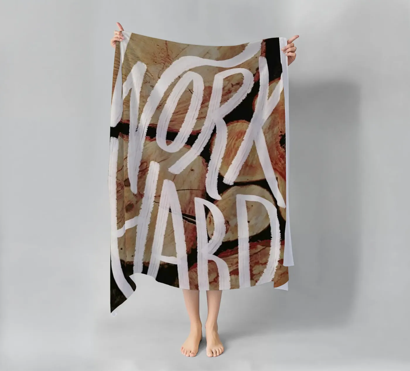 Work Hard telo mare da Leah Flores