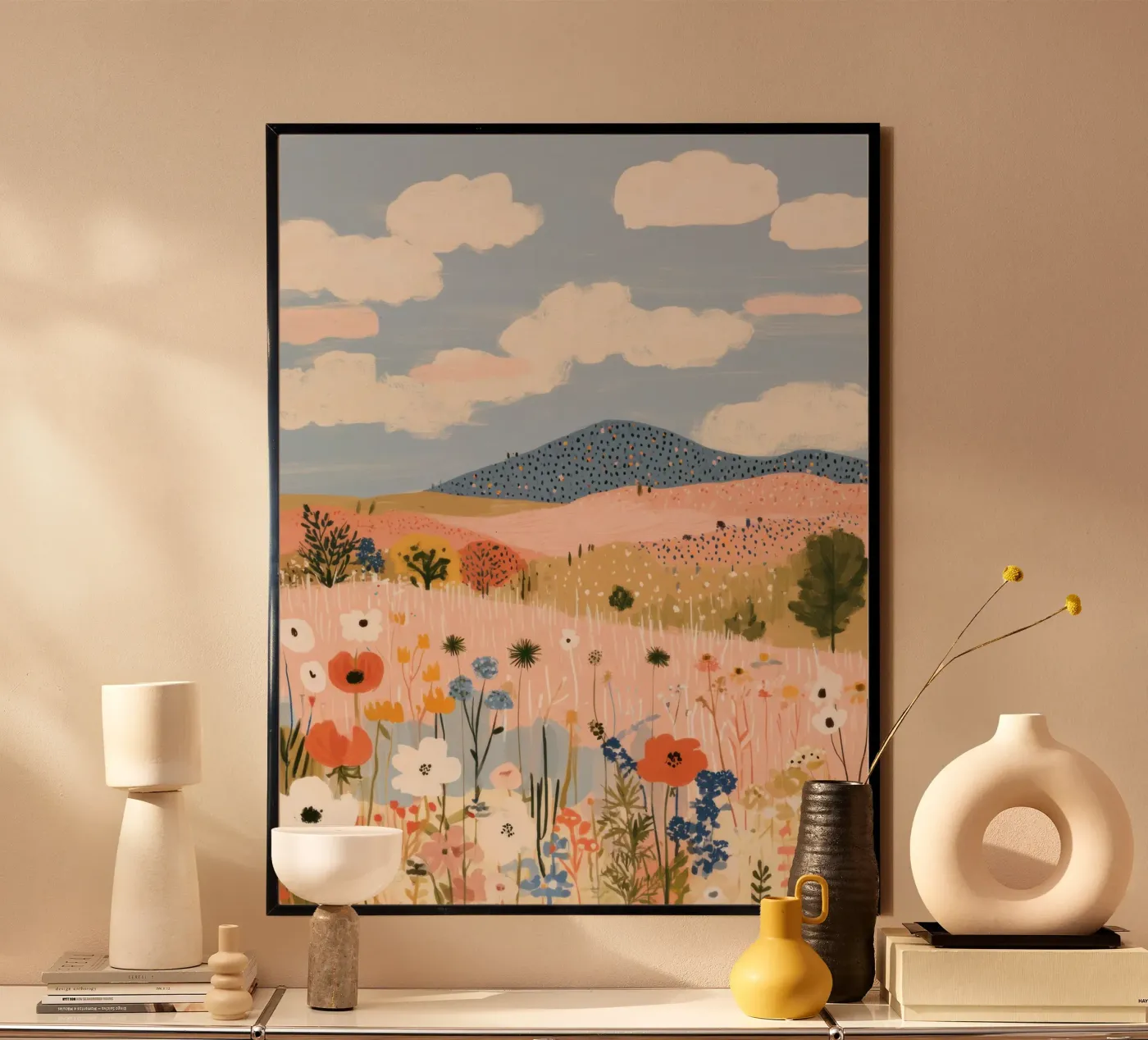 Fields in Bloom poster by Aimee