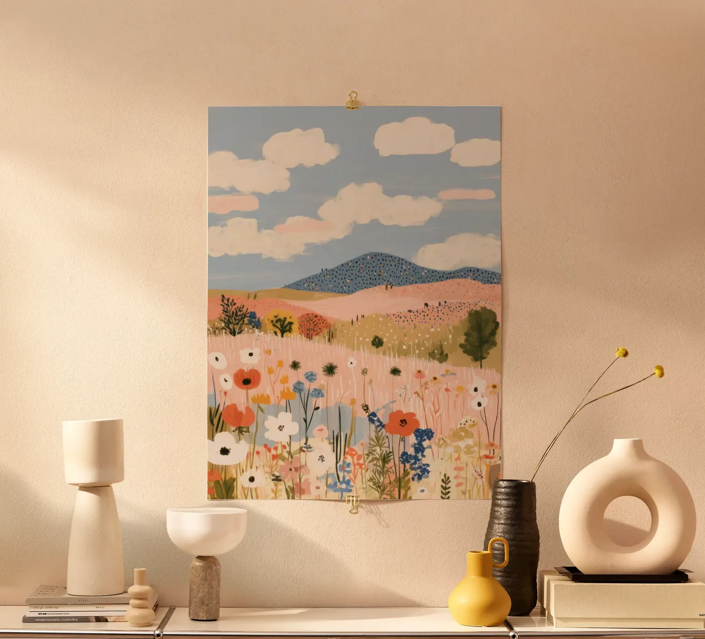 Fields in Bloom poster by Aimee