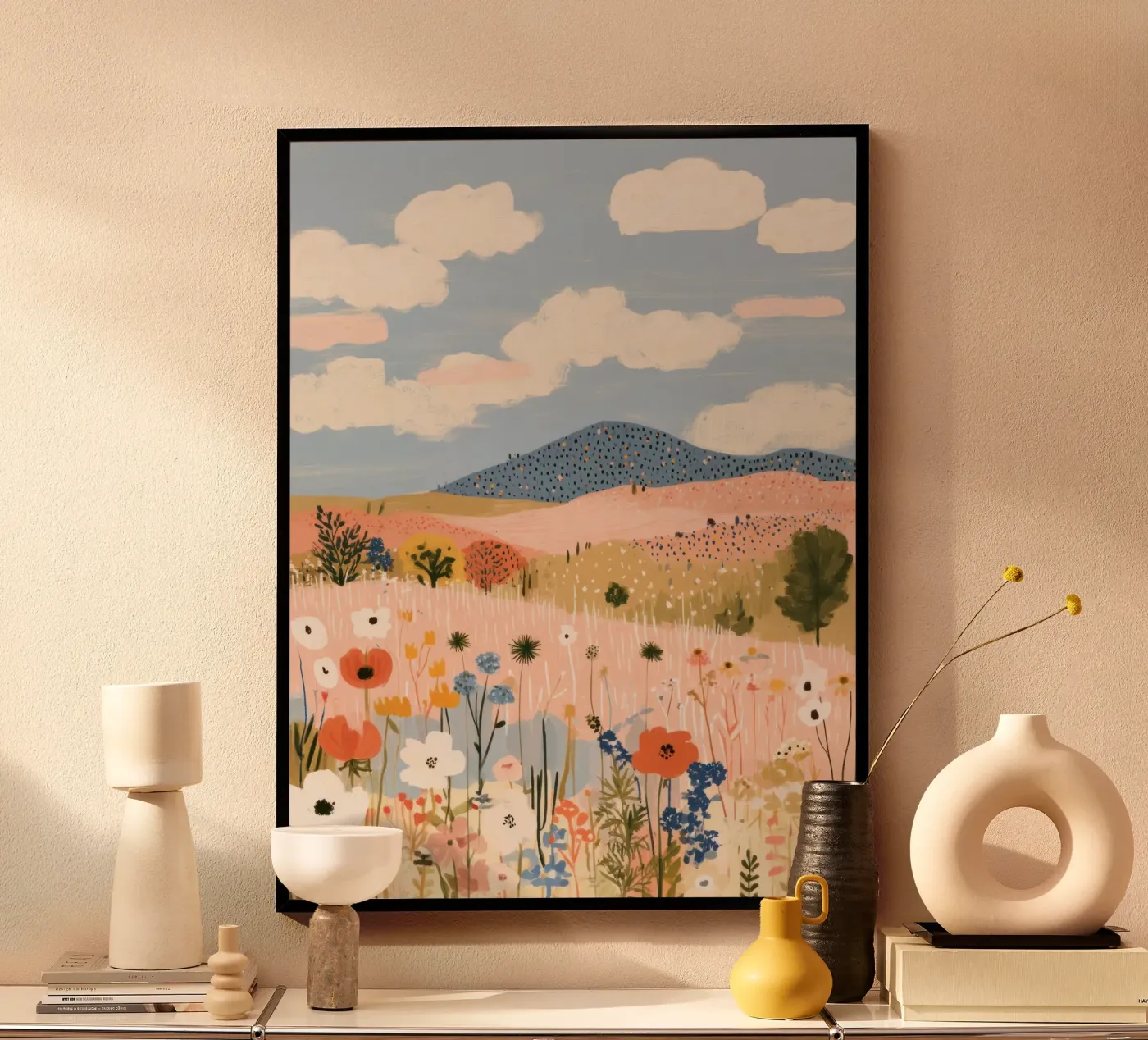 Fields in Bloom poster by Aimee