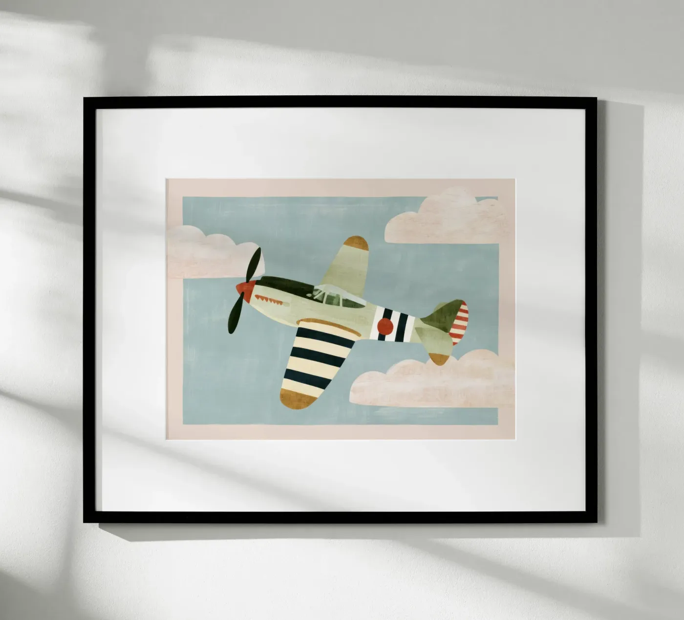 Aereo d'epoca poster da Aimee
