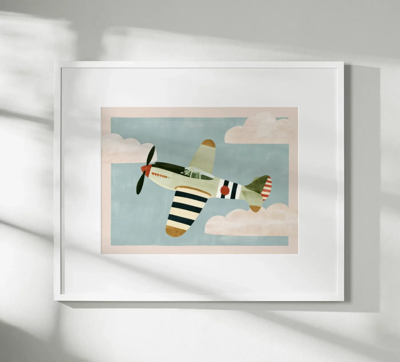 Aereo d'epoca poster da Aimee