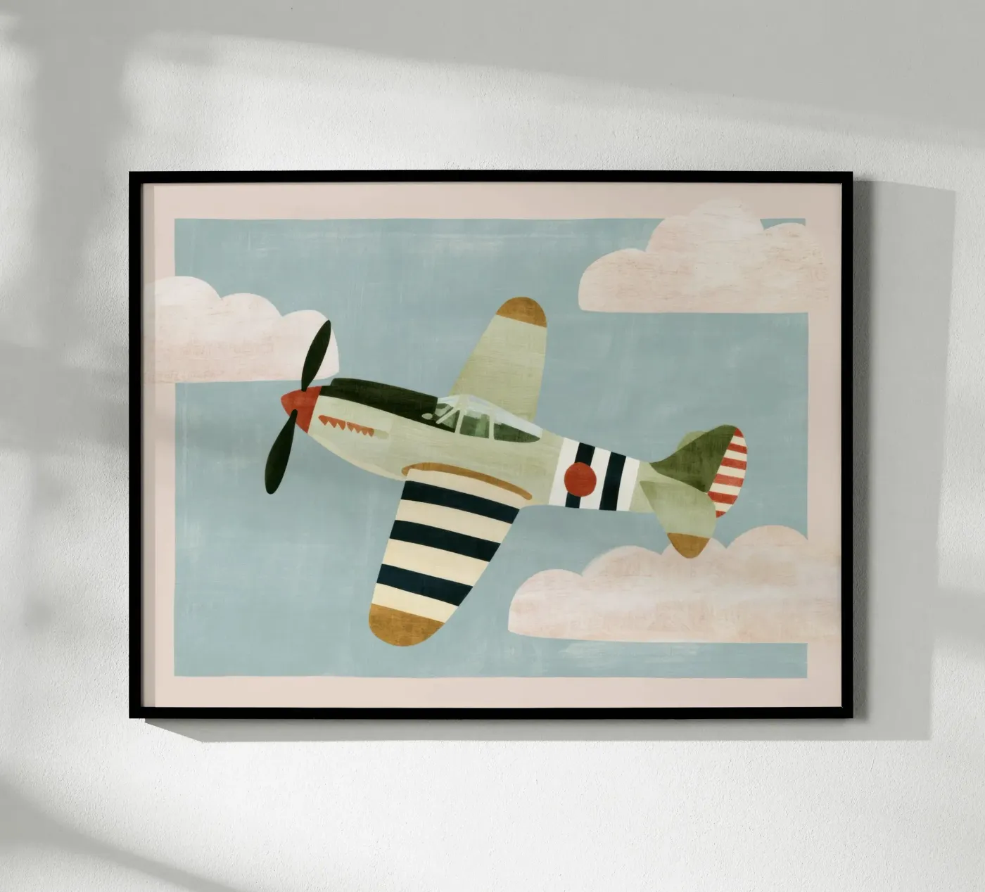 Aereo d'epoca poster da Aimee