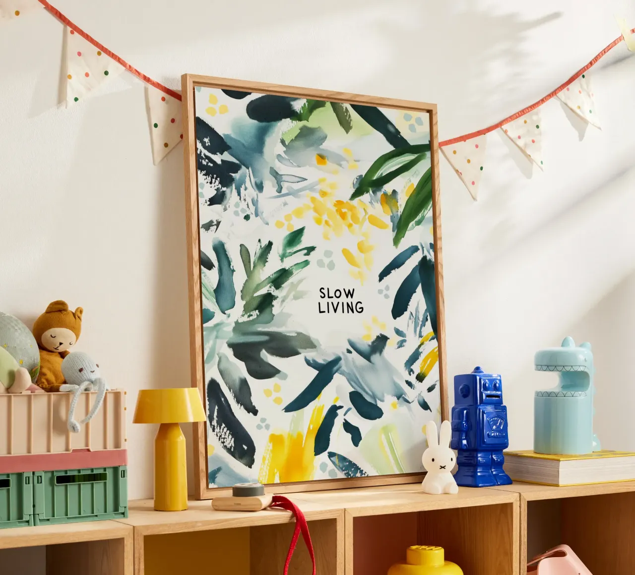 Slow Living (Version 2) plexiglass da treechild