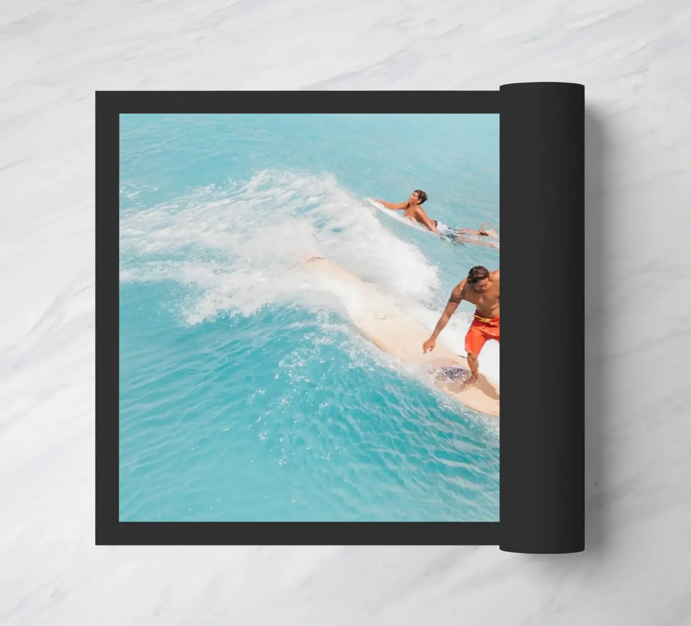 Surfer Fußmatte von Vale Studio