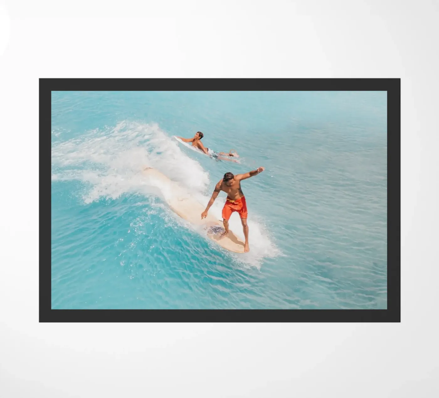 Surfer Fußmatte von Vale Studio
