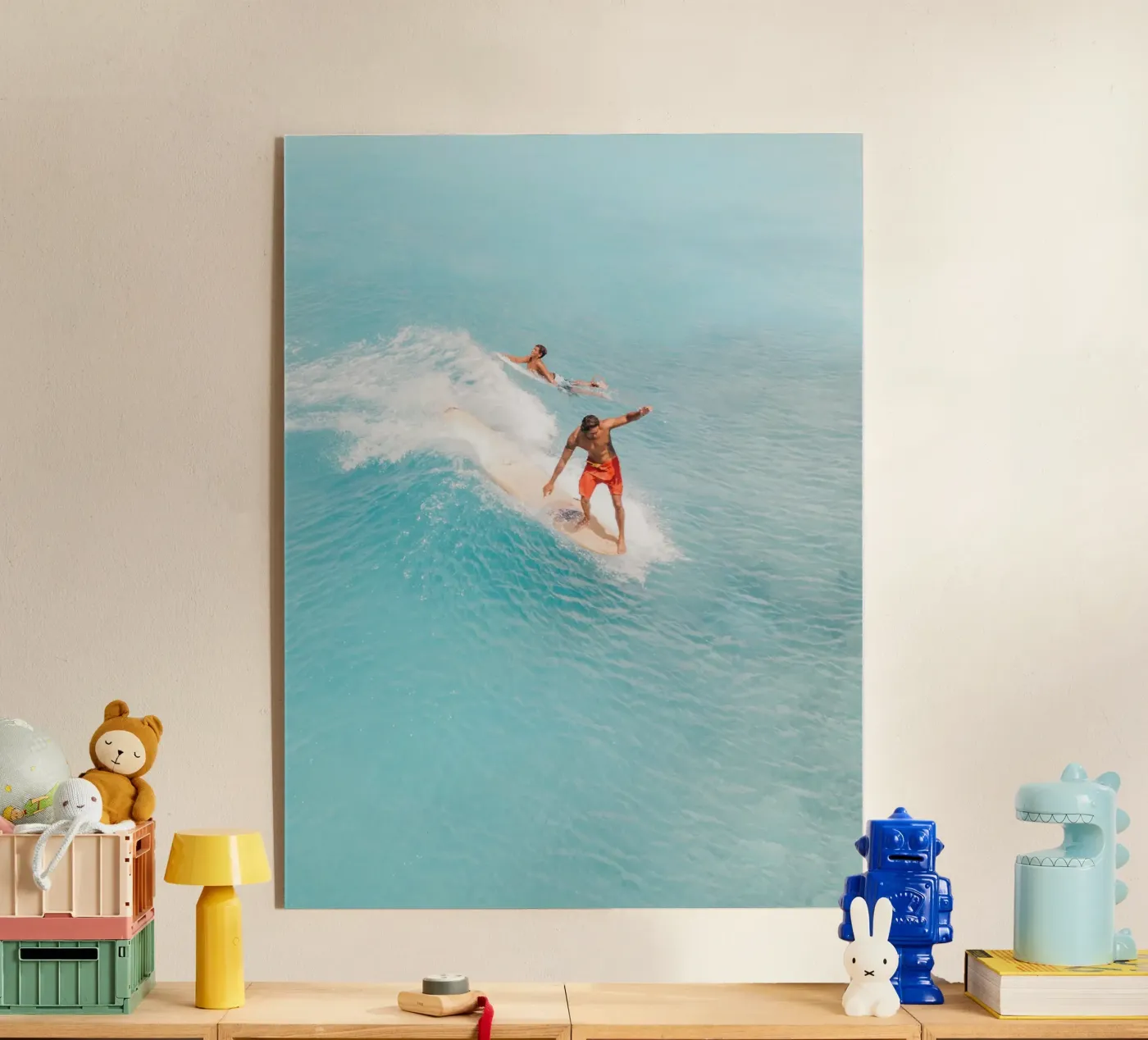 surfeur plexiglas de Vale Studio