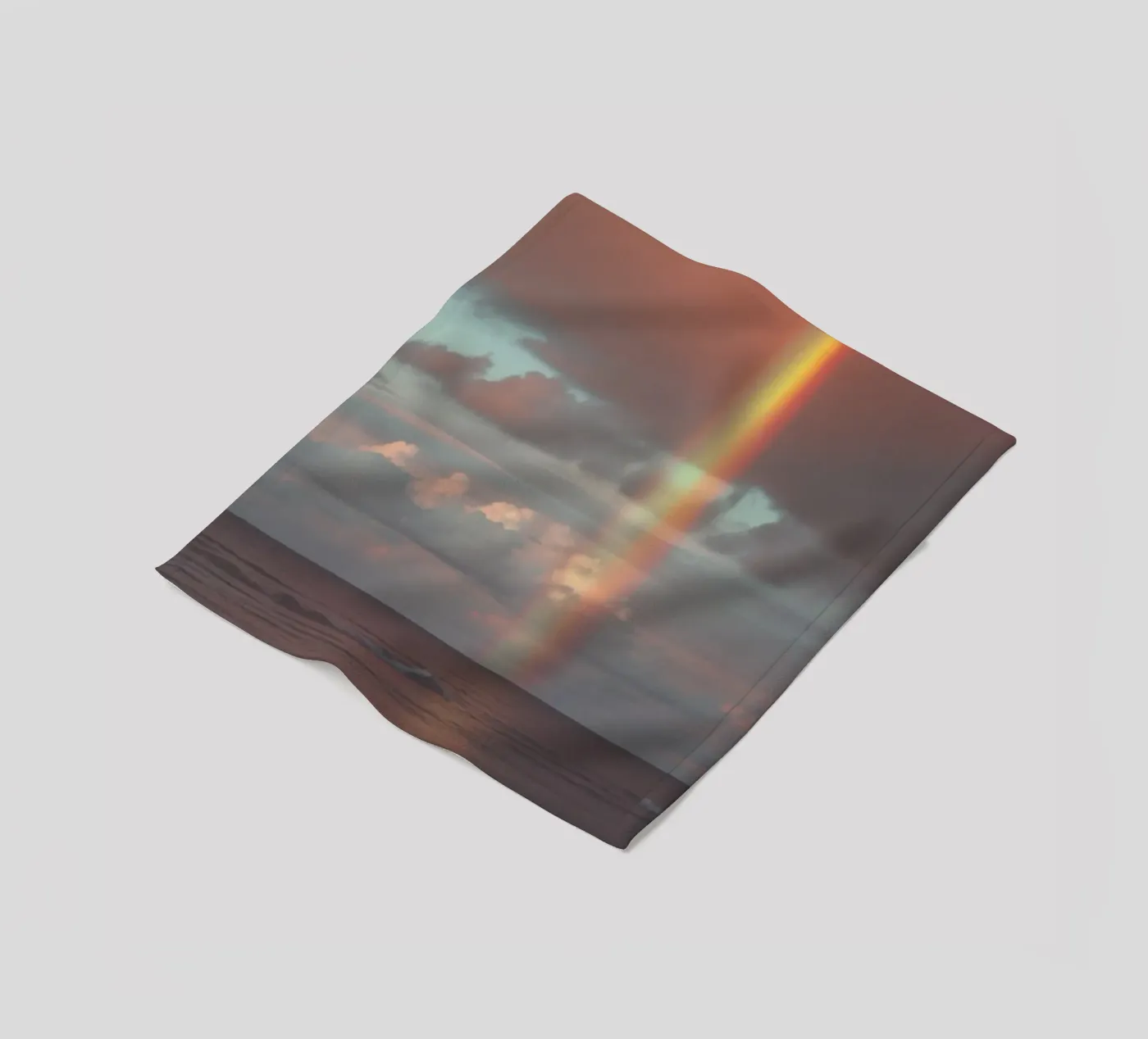 Rainbow fleecedeken van Vale Studio